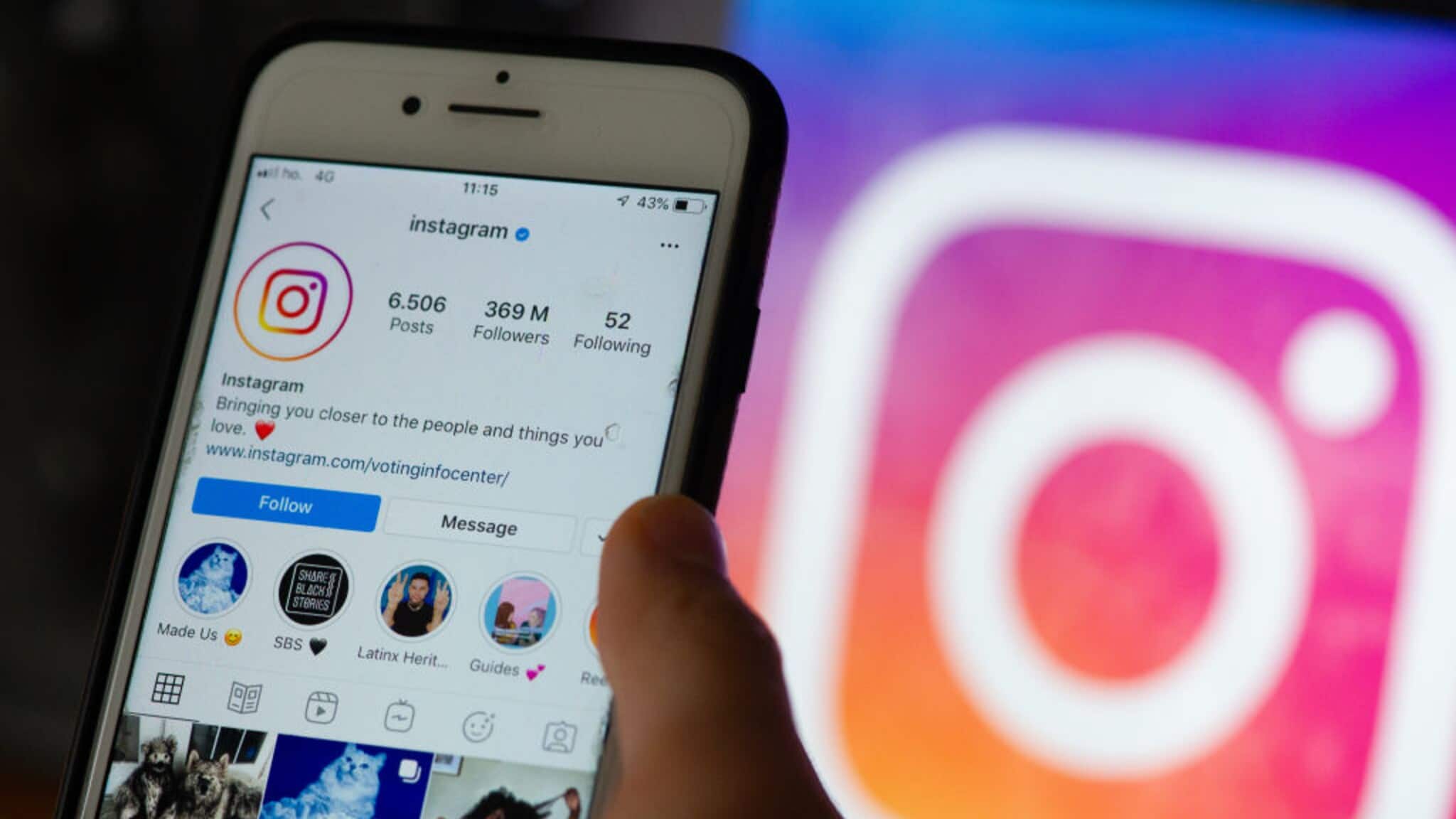 ανανέωση ιστοσελίδας instagram