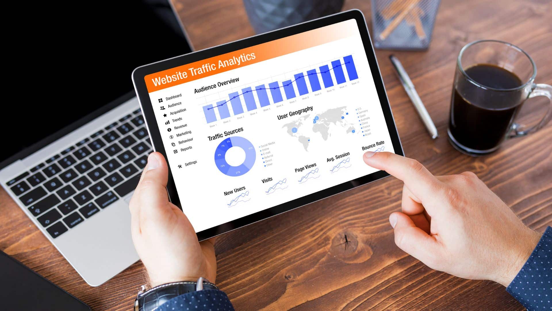 Google Search Console σύγκριση με το Google Analytics